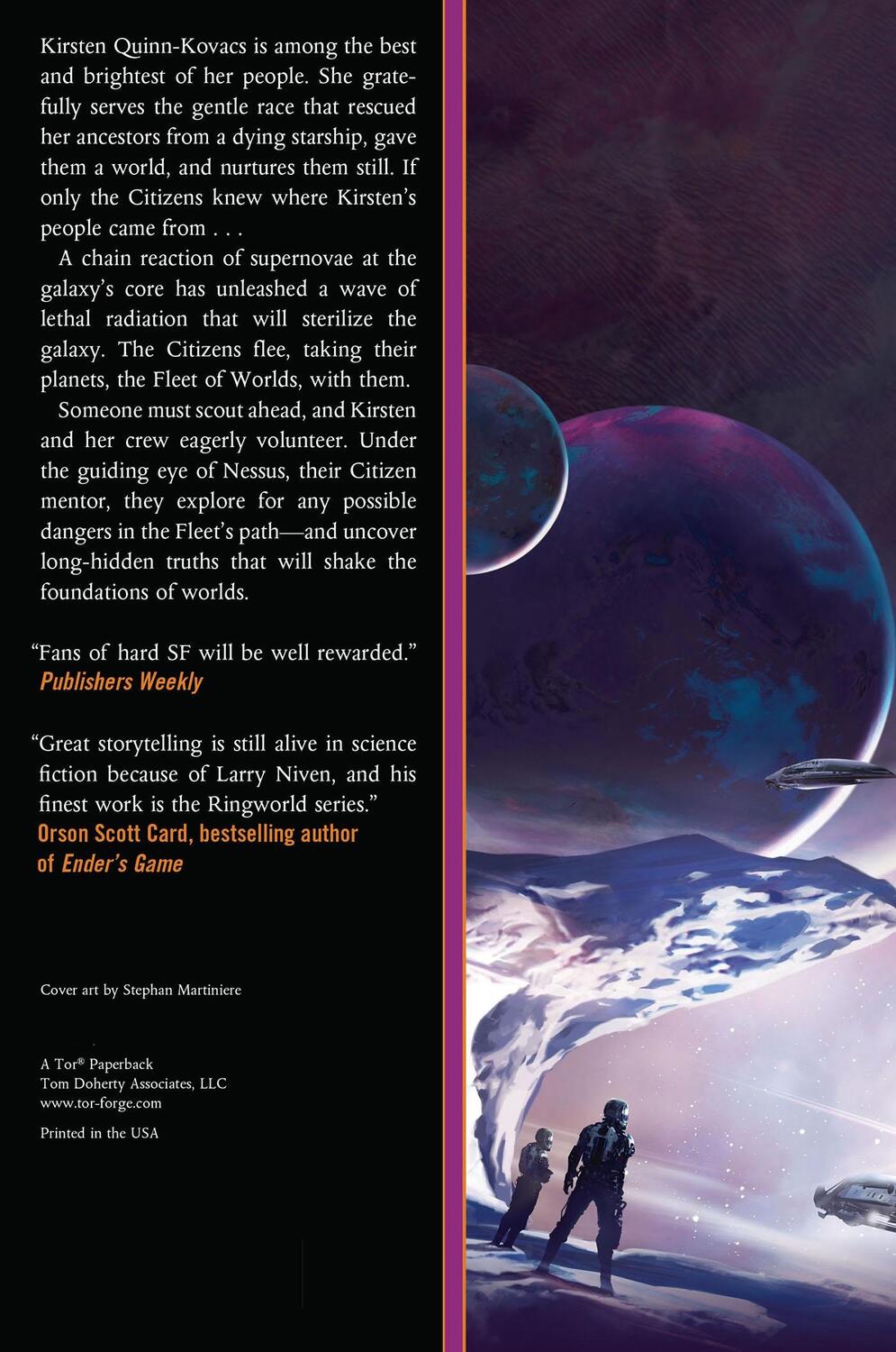 Rückseite: 9780765329486 | Fleet of Worlds | Larry Niven (u. a.) | Taschenbuch | Paperback | 2011