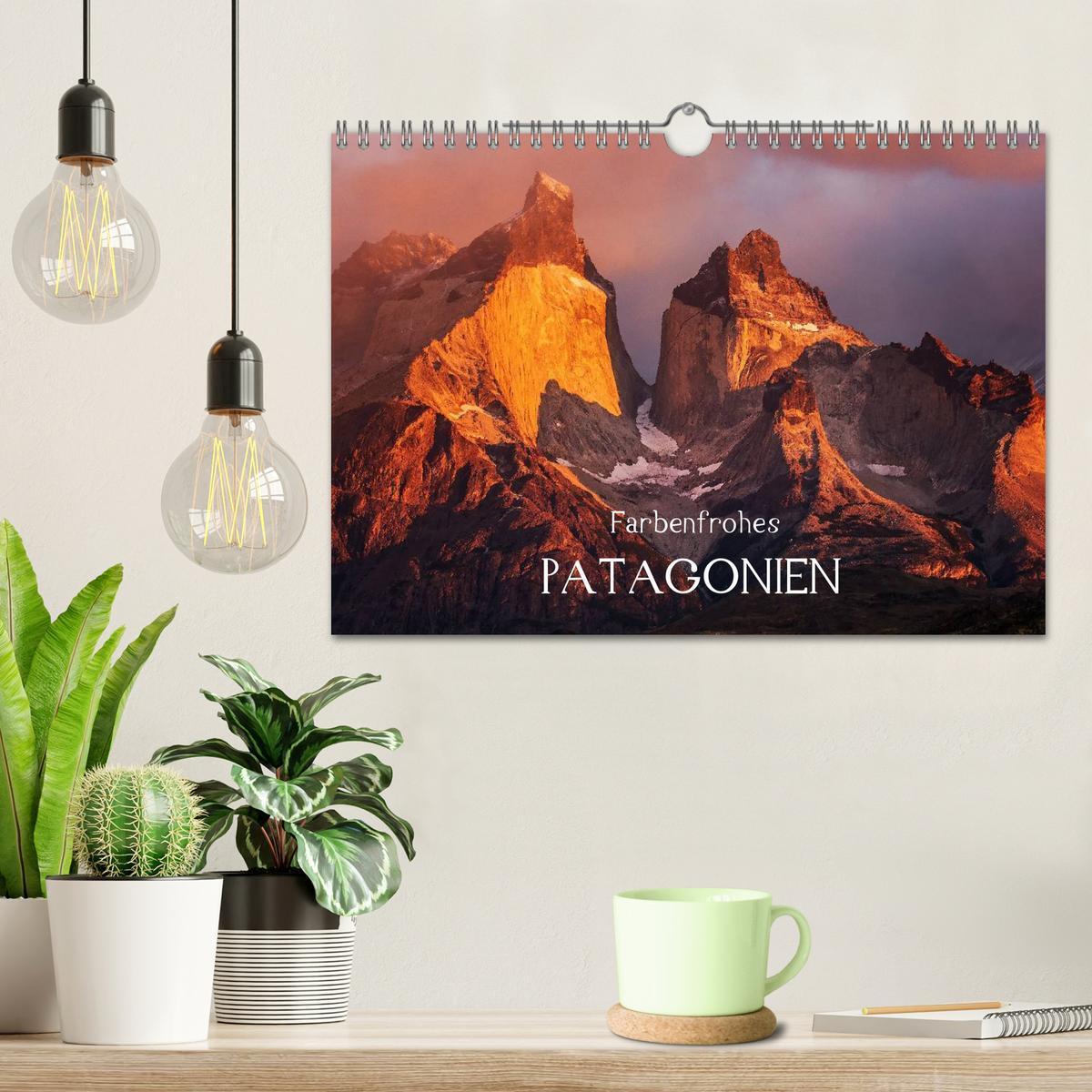 Bild: 9783435608430 | Farbenfrohes Patagonien (Wandkalender 2025 DIN A4 quer), CALVENDO...