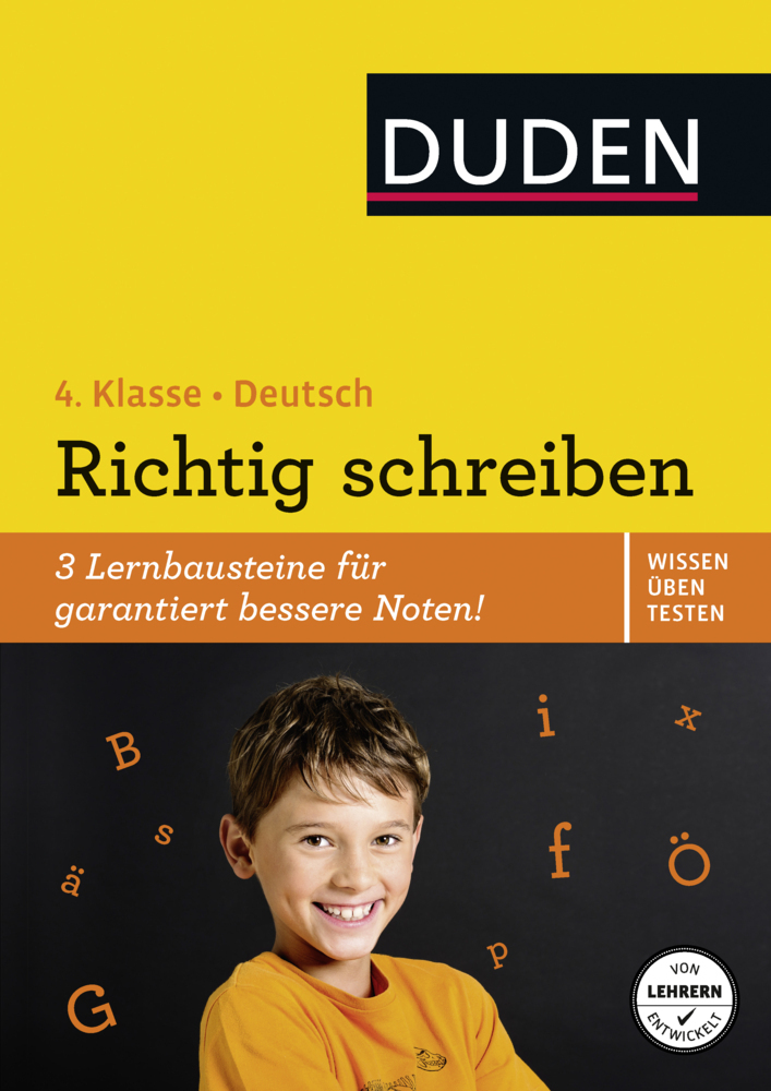 Cover: 9783411754052 | Duden Wissen - Üben - Testen: Deutsch - Richtig schreiben 4. Klasse
