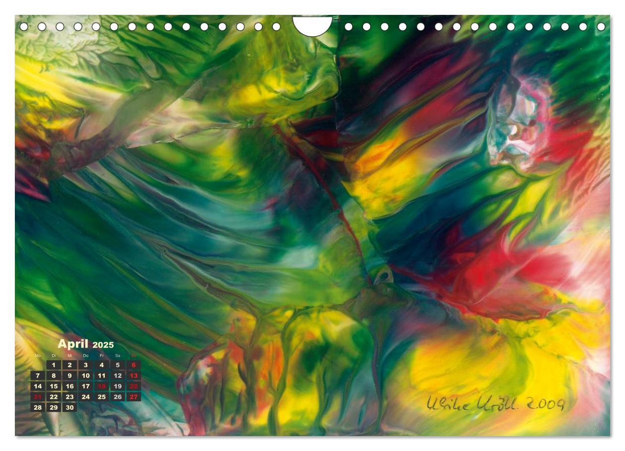 Bild: 9783435824113 | Encaustic Kunstkalender 2025 (Wandkalender 2025 DIN A4 quer),...