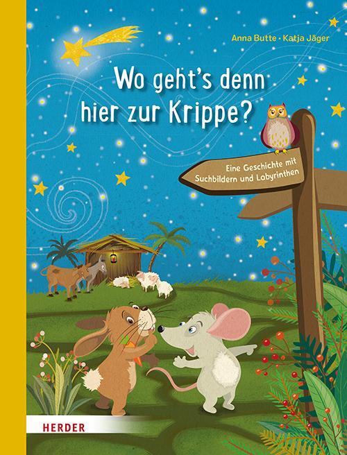 Cover: 9783451717314 | Wo geht's denn hier zur Krippe? Eine Geschichte mit Suchbildern und...