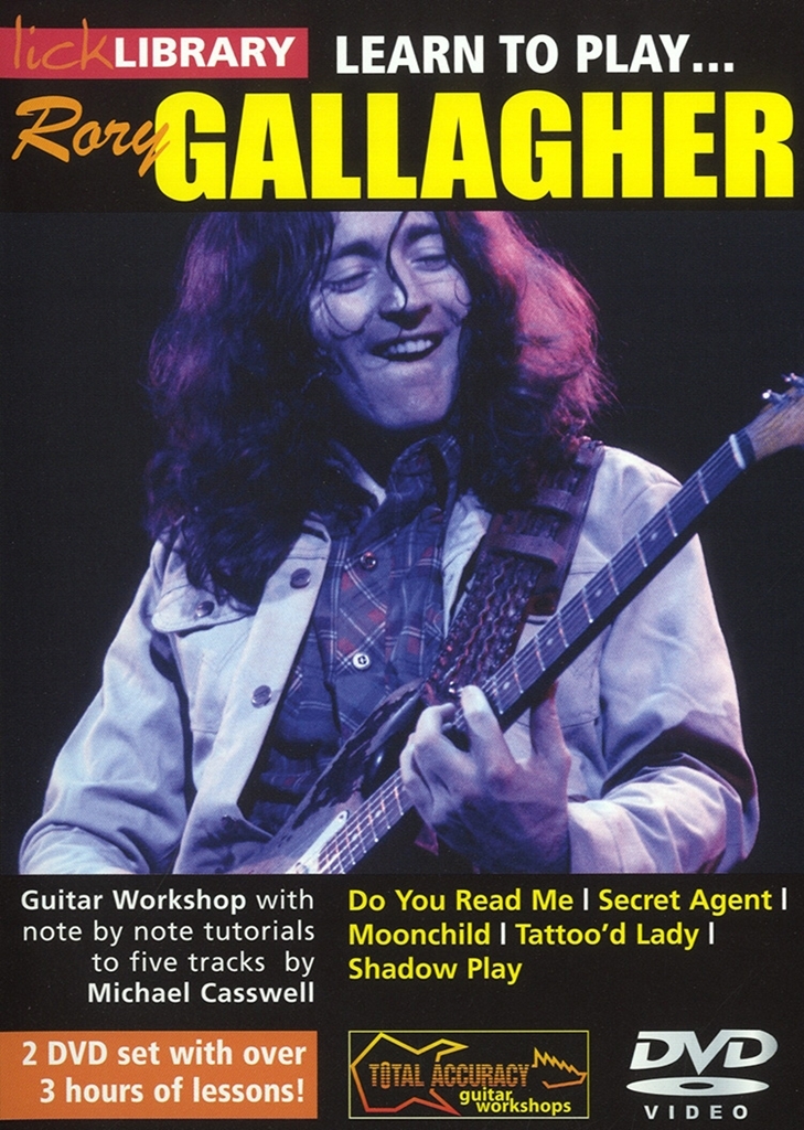 Cover: 5060088824016 | Learn To Play Rory Gallagher | Rory Gallagher | Lick Library