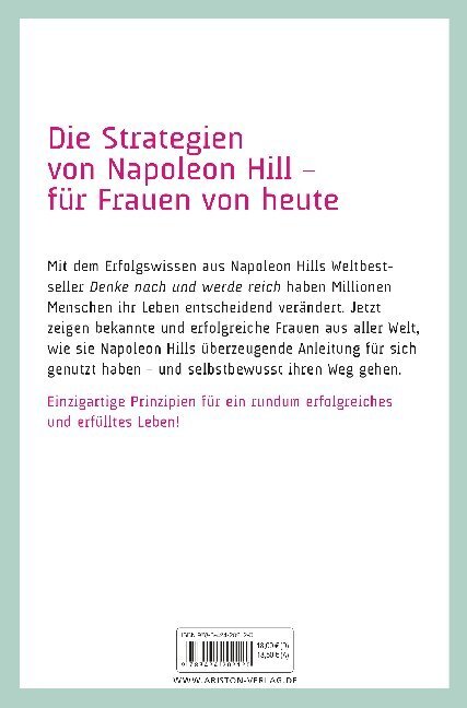 Bild: 9783424202120 | Napoleon Hills "Denke nach und werde reich" für Frauen | Lechter