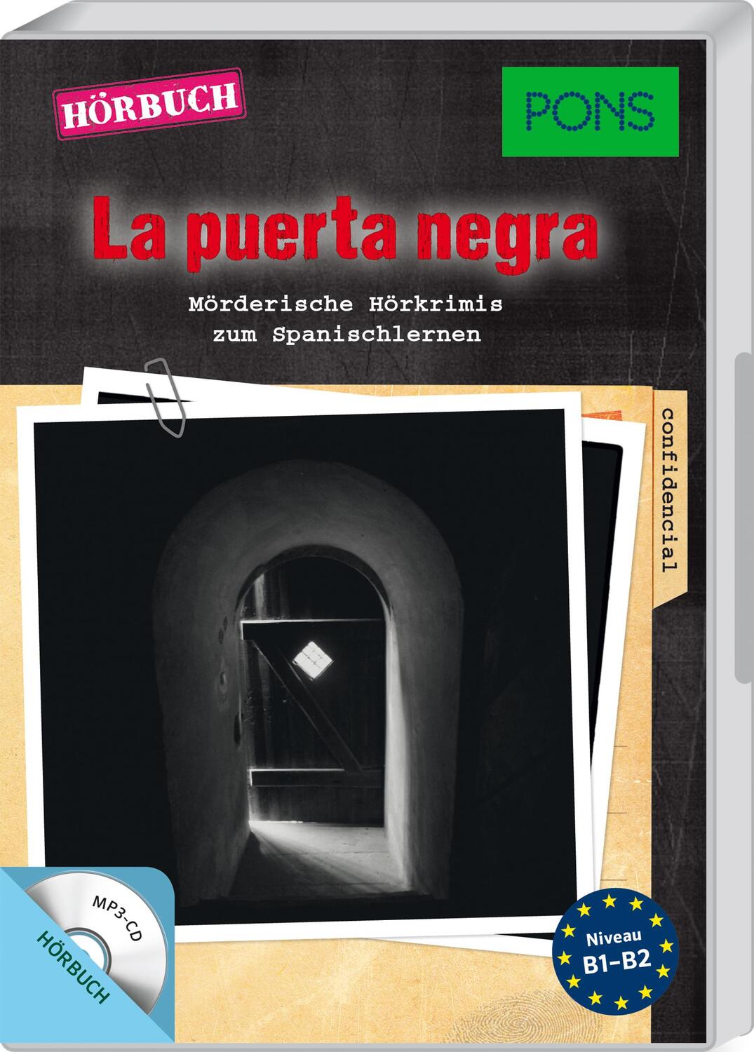 Cover: 9783125629578 | PONS Hörbuch La puerta negra | Audio-CD | PONS Kurzkrimis | Deutsch