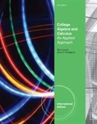 Cover: 9781133105183 | College Algebra and Calculus | Anne V. Hodgkins (u. a.) | Taschenbuch