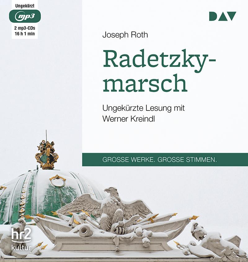 Cover: 9783862316403 | Radetzkymarsch | Ungekürzte Lesung | Joseph Roth | MP3 | 2 | Deutsch