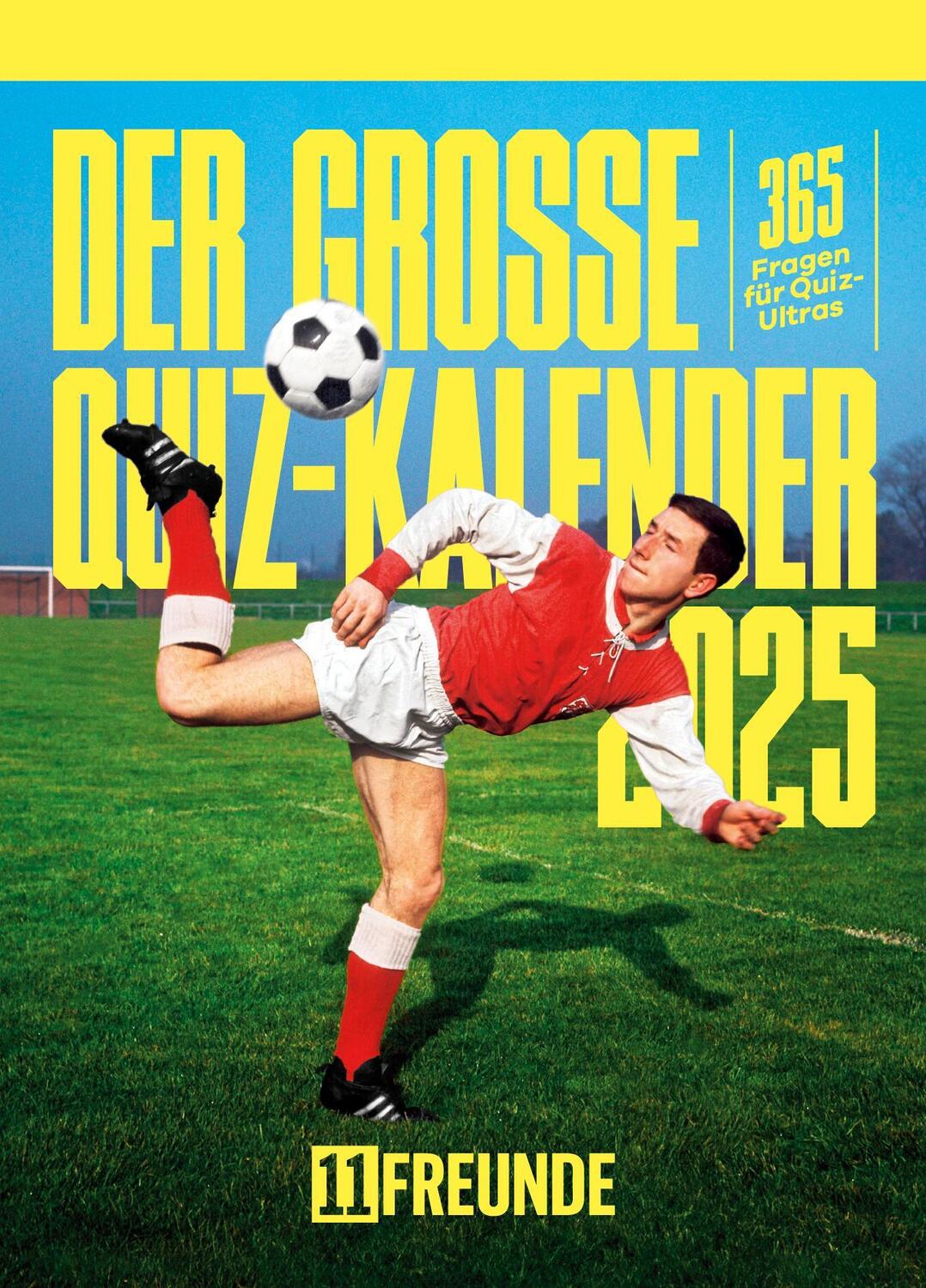 Cover: 4002725995230 | Der große 11FREUNDE Quiz-Kalender 2025 - 365 Fragen für Quiz-Ultras...