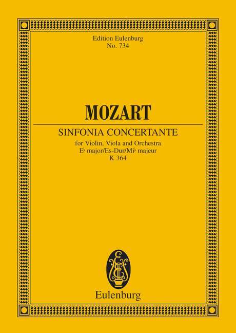 Cover: 9783795771607 | SINFONIA CONCERTANTE ES-DUR KV 364 VL VA ORCH | Mozart | Buch | 104 S.