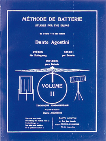 Cover: 9790707005026 | AGOSTINI, D: METHODE DE BATTERIE VOLUME 2 DRUMS | DANTE AGOSTINI