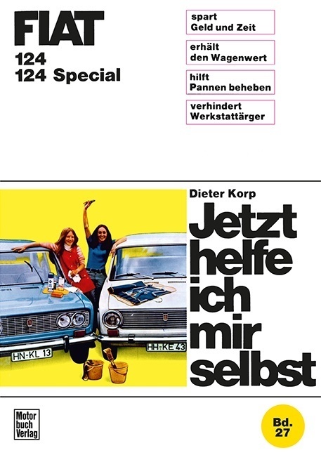 Cover: 9783879430659 | Fiat 124 / 124 Special | Reprint der 1. Auflage 1971 | Dieter Korp