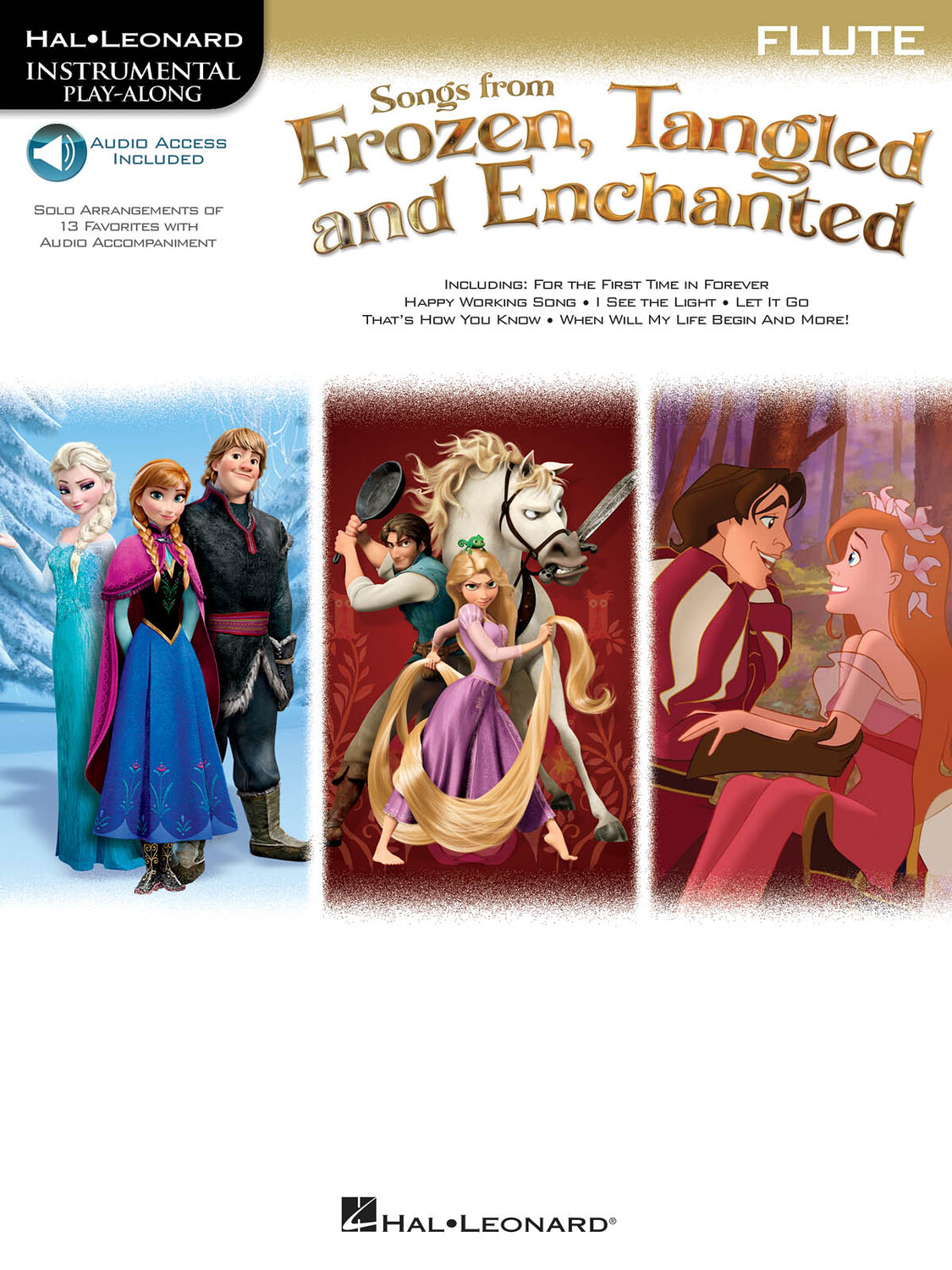 Cover: 888680005894 | Songs from Frozen, Tangled and Enchanted | Instrumental Play-Along