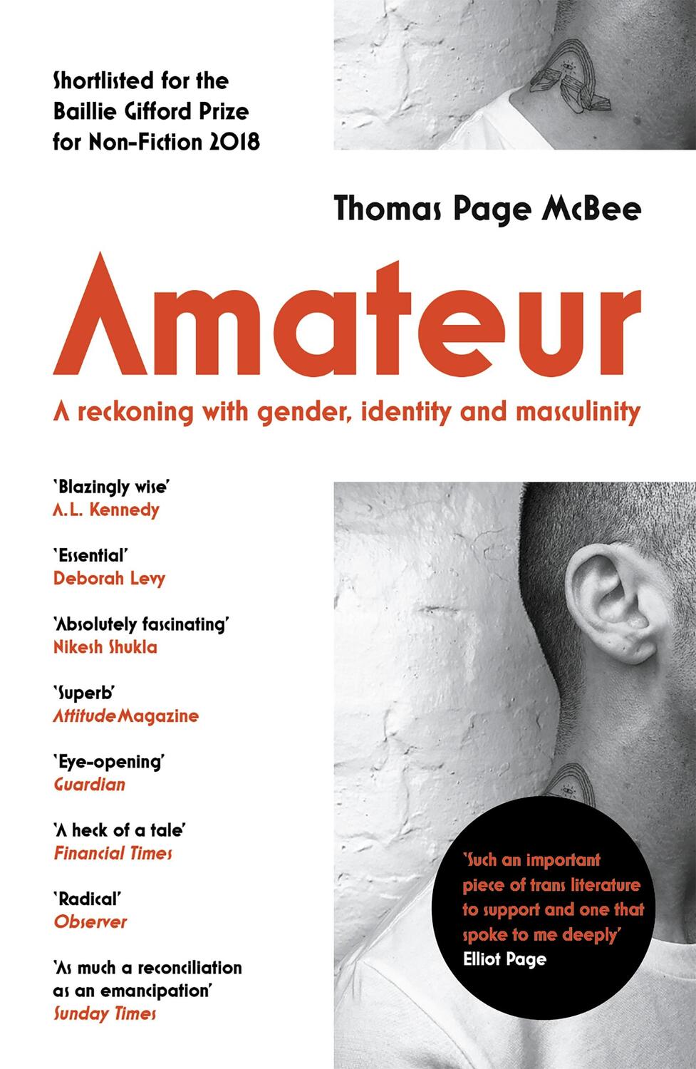 Cover: 9781786891006 | Amateur | A Reckoning With Gender, Identity and Masculinity | Mcbee