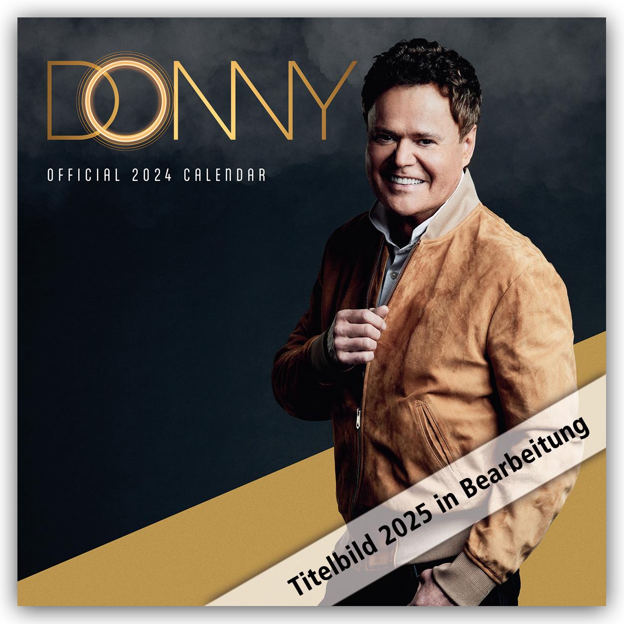 Cover: 9781835270271 | Donny Osmond 2025 - Offizieller Kalender | Danilo Promotion Ltd | 2025