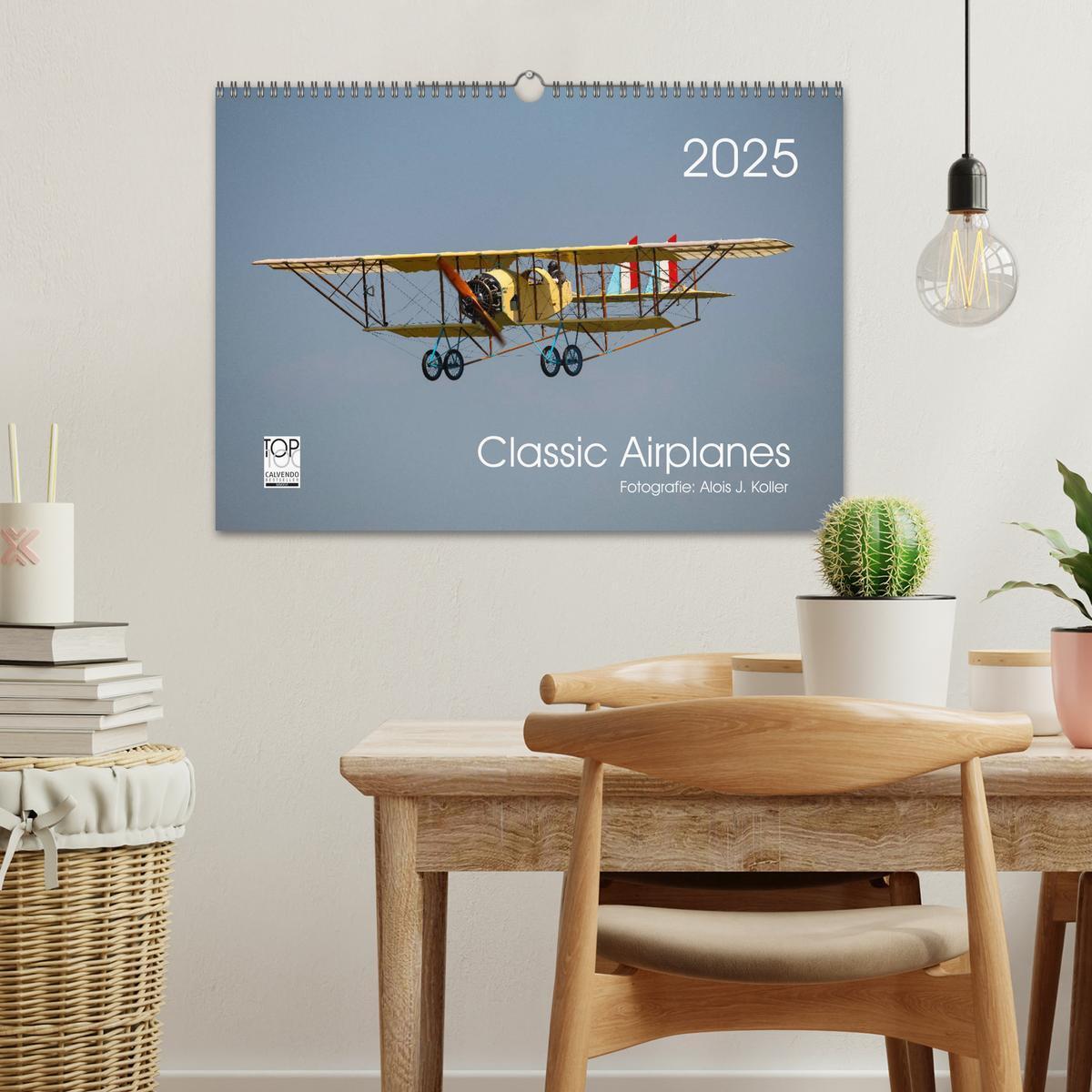 Bild: 9783383823992 | Classic Airplanes (Wandkalender 2025 DIN A3 quer), CALVENDO...