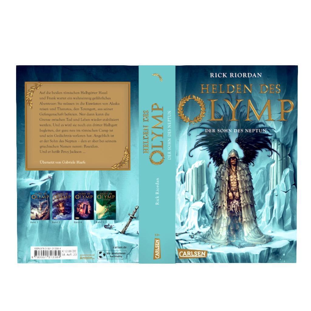 Bild: 9783551313584 | Helden des Olymp 02: Der Sohn des Neptun | Rick Riordan | Taschenbuch