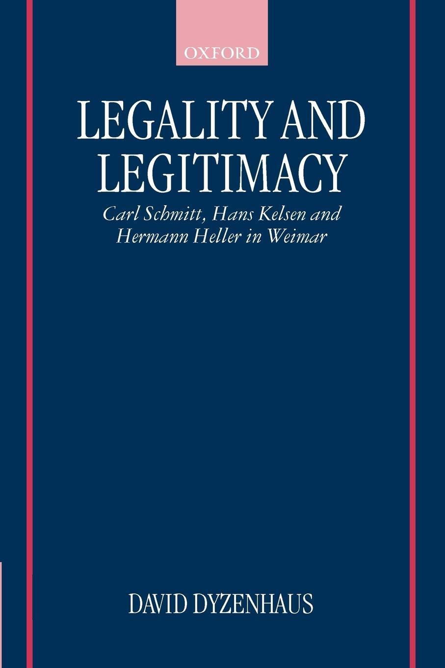 Cover: 9780198298465 | Legality and Legitimacy | David Dyzenhaus | Taschenbuch | Paperback