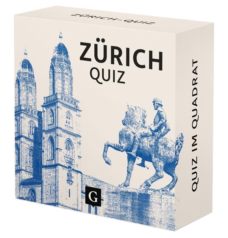 Cover: 9783899784558 | Zürich-Quiz | 100 Fragen und Antworten (Neuauflage) | Urs Heinz Aerni