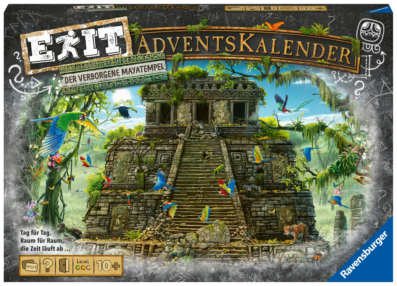 Cover: 4005556189564 | EXIT Adventskalender - Der verborgene Mayatempel | Spiel | Deutsch