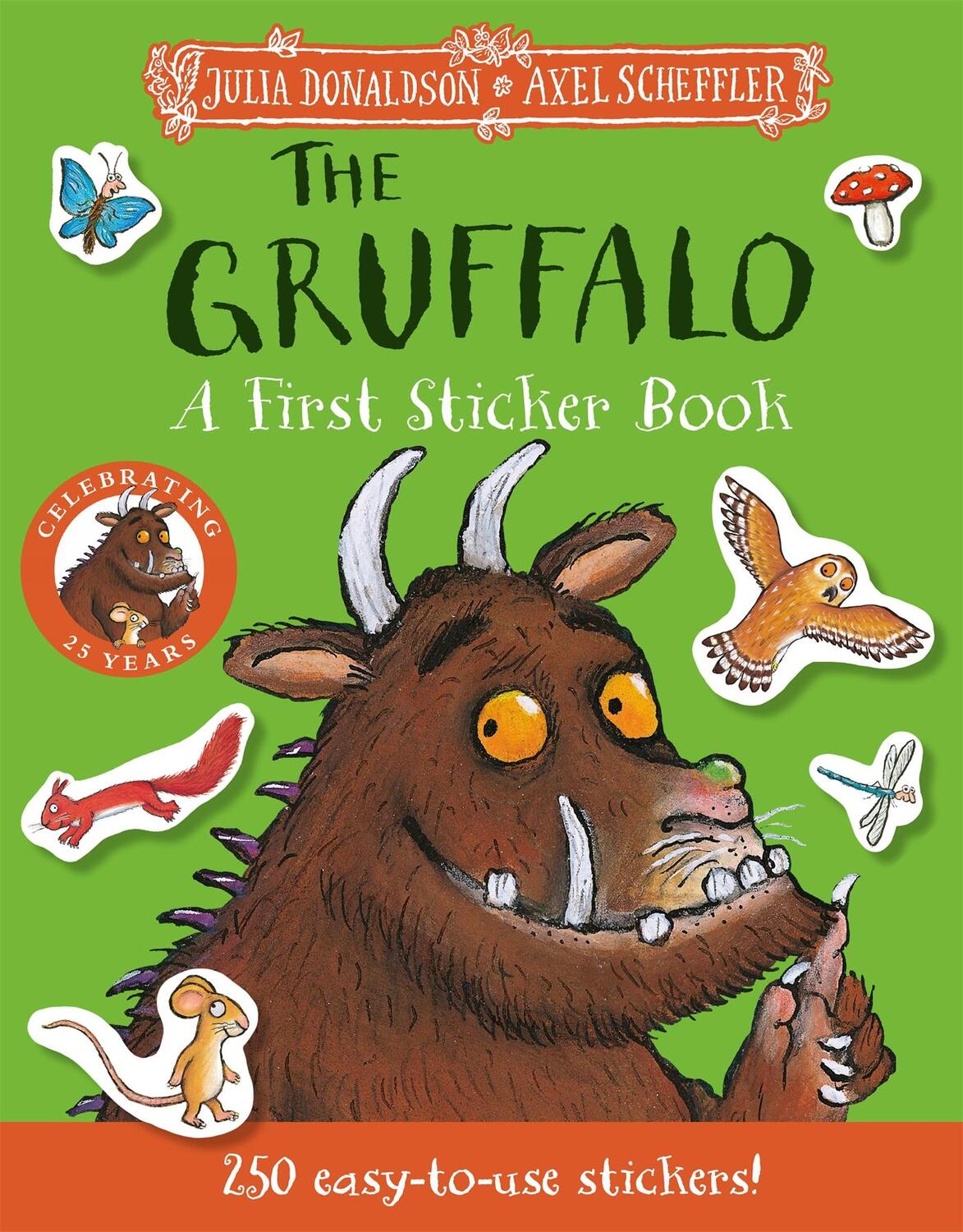 Cover: 9781035028405 | The Gruffalo: A First Sticker Book | over 250 easy-to-use stickers