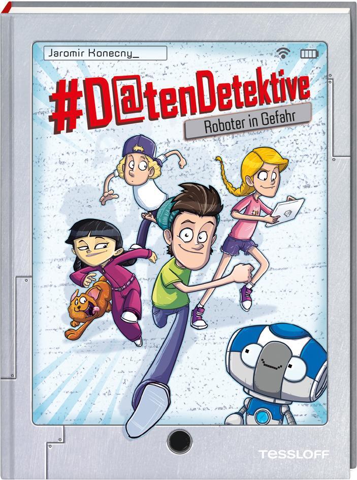 Cover: 9783788644017 | #Datendetektive. Band 1. Roboter in Gefahr | Jaromir Konecny | Buch