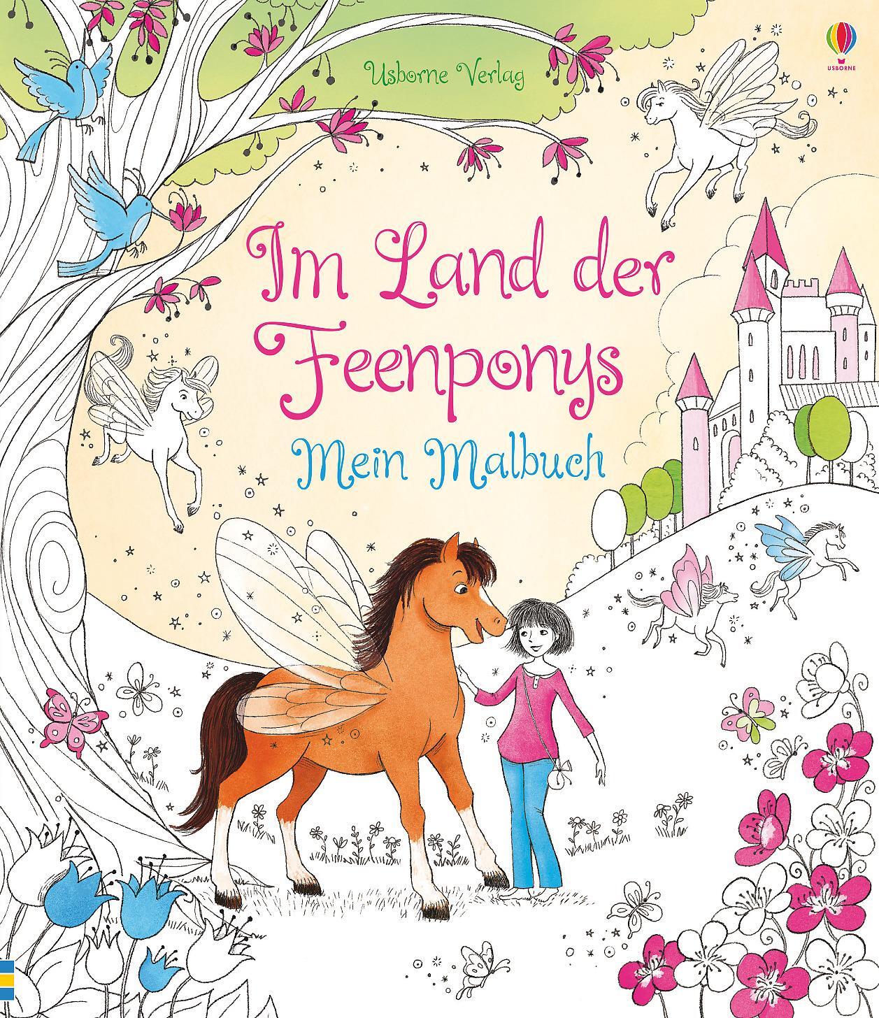 Cover: 9781782323785 | Im Land der Feenponys: Mein Malbuch | Lesley Sims (u. a.) | Buch