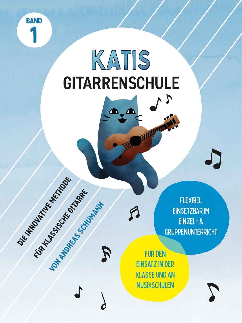 Cover: 9783954562107 | Katis Gitarrenschule - Band 1 | Andreas Schumann | Buch | 220 S.