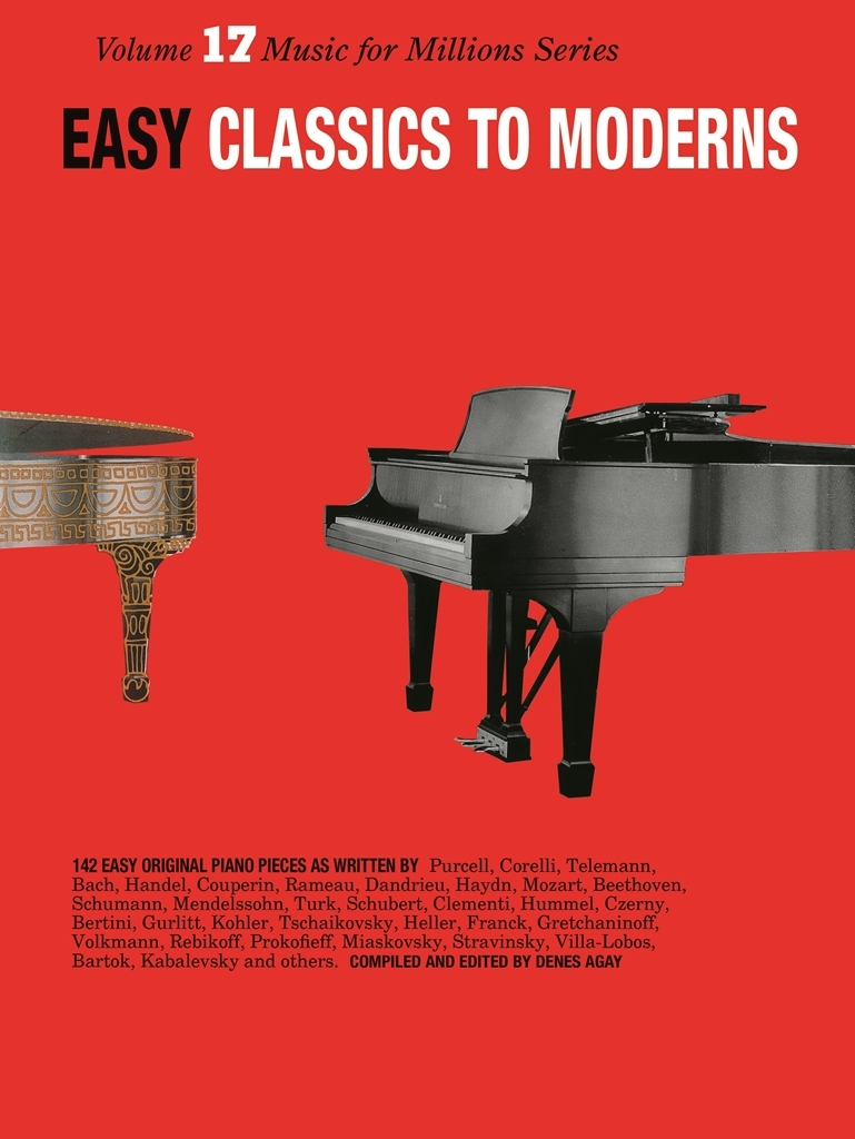 Cover: 752187414841 | Easy Classics To Moderns (Music for Millions 17) | Music For Millions