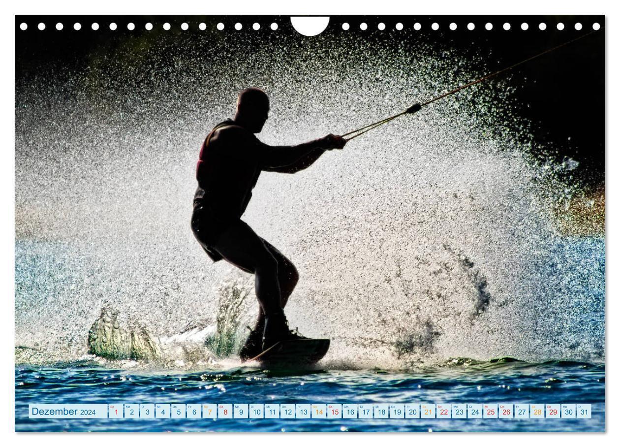 Bild: 9783675688247 | Wakeboarden (Wandkalender 2024 DIN A4 quer), CALVENDO Monatskalender