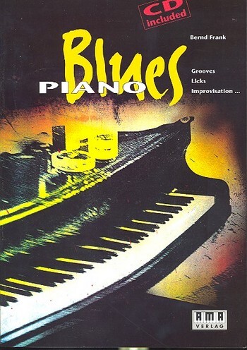 Cover: 4018262101218 | Blues Piano | Grooves, Licks, Improvisation | Bernd Frank | Buch + CD