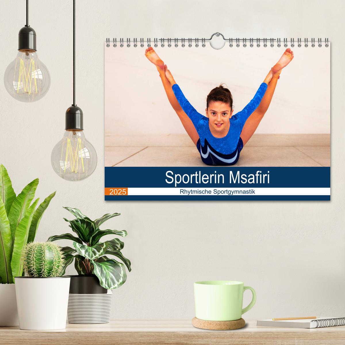 Bild: 9783435261710 | Rhythmische Sportgymnastik (Wandkalender 2025 DIN A4 quer),...