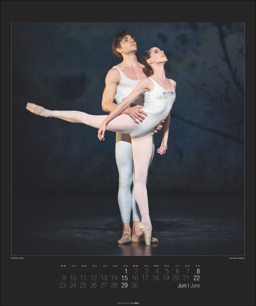 Bild: 9783839900109 | Stuttgarter Ballett Kalender 2025 | Tamas/Weißbrod, Bernd Detrich