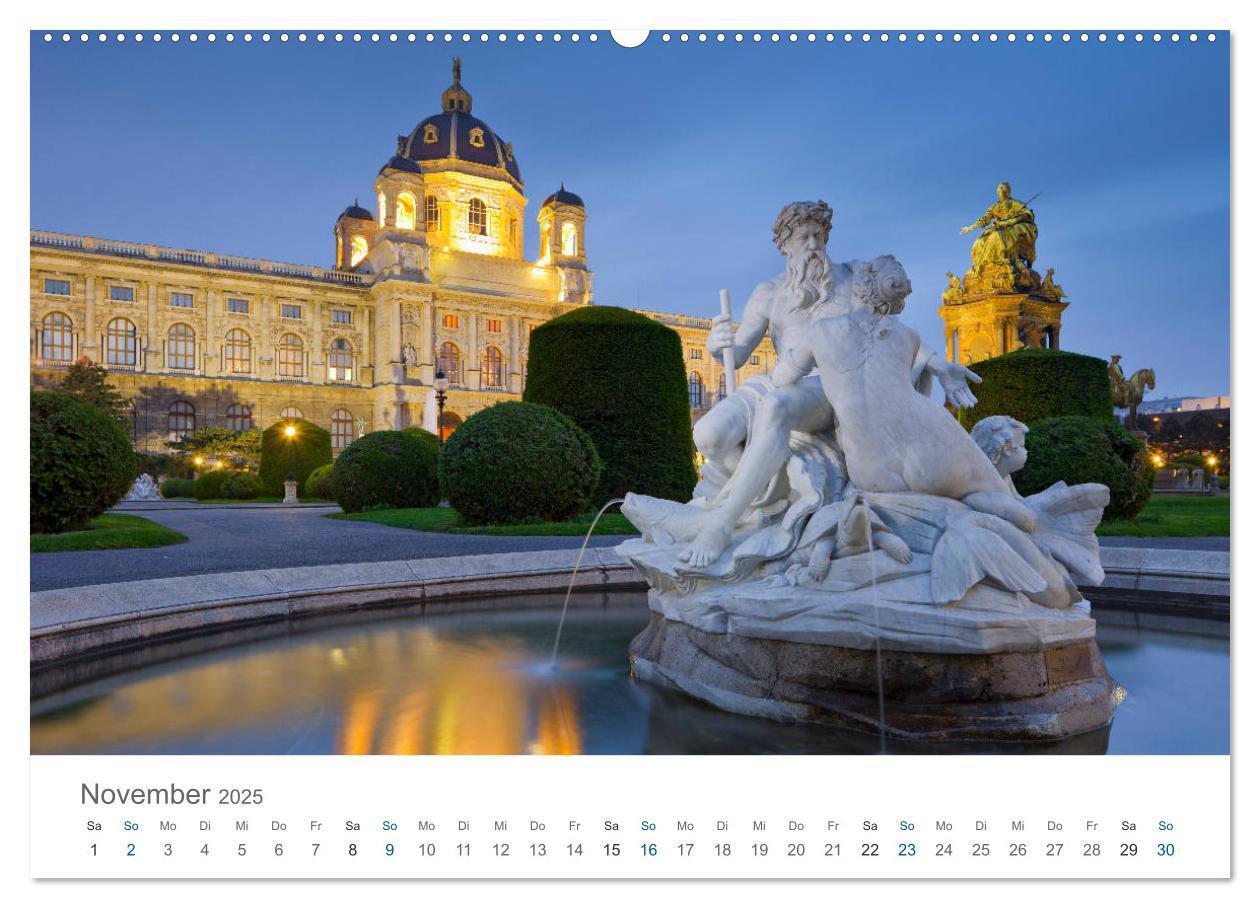 Bild: 9783435452880 | Traumhaftes Wien 2025 (Wandkalender 2025 DIN A2 quer), CALVENDO...