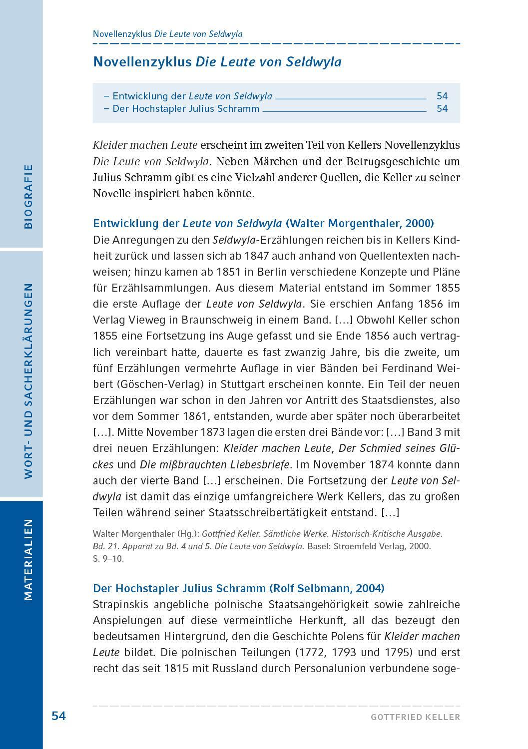 Bild: 9783872915177 | Kleider machen Leute | Hamburger Leseheft plus Königs Materialien.