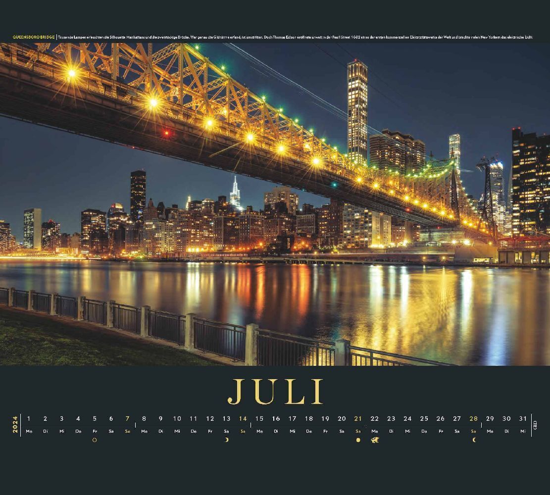 Bild: 4002725988492 | GEO: New York 2024 - Wand-Kalender - Reise-Kalender -...