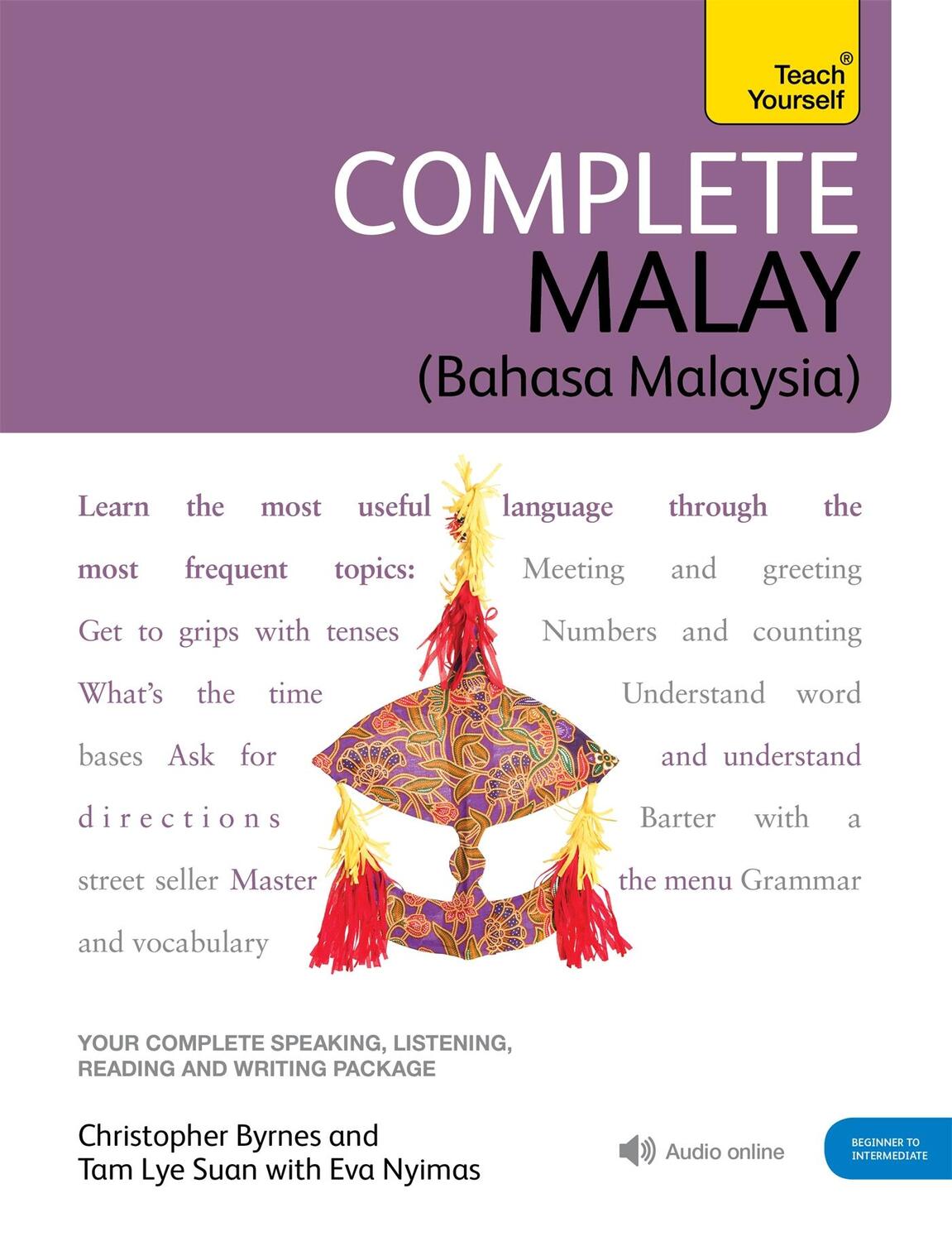 Cover: 9781444102000 | Complete Malay Beginner to Intermediate Book and Audio Course | Buch