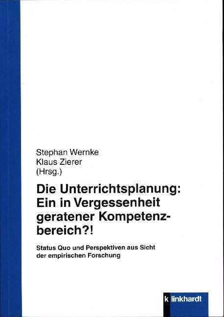 Cover: 9783781521643 | Die Unterrichtsplanung: Ein in Vergessenheit geratener...