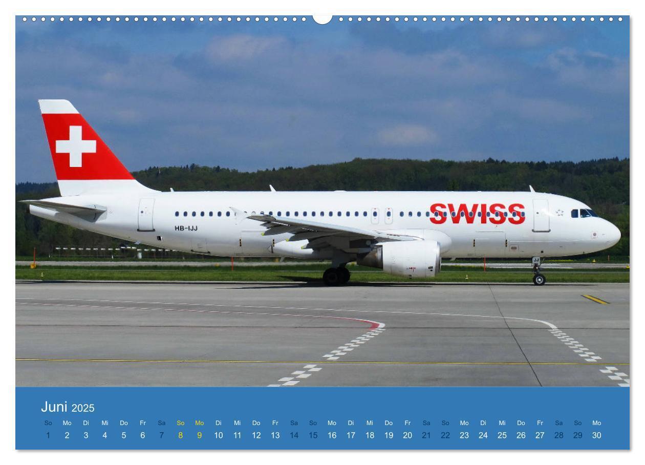 Bild: 9783435122653 | Airbus Airliners (Wandkalender 2025 DIN A2 quer), CALVENDO...