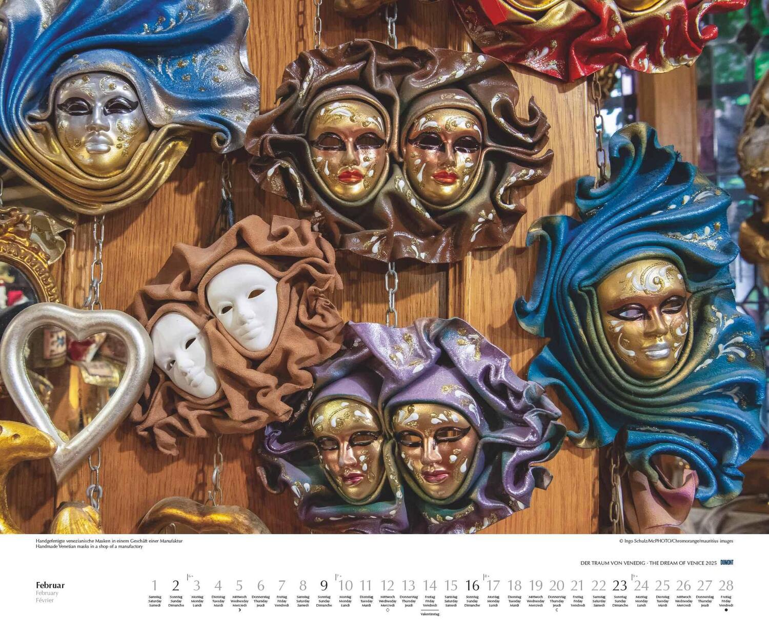 Bild: 4250809652740 | Der Traum von Venedig 2025 - Wandkalender 60,0 x 50,0 cm -...