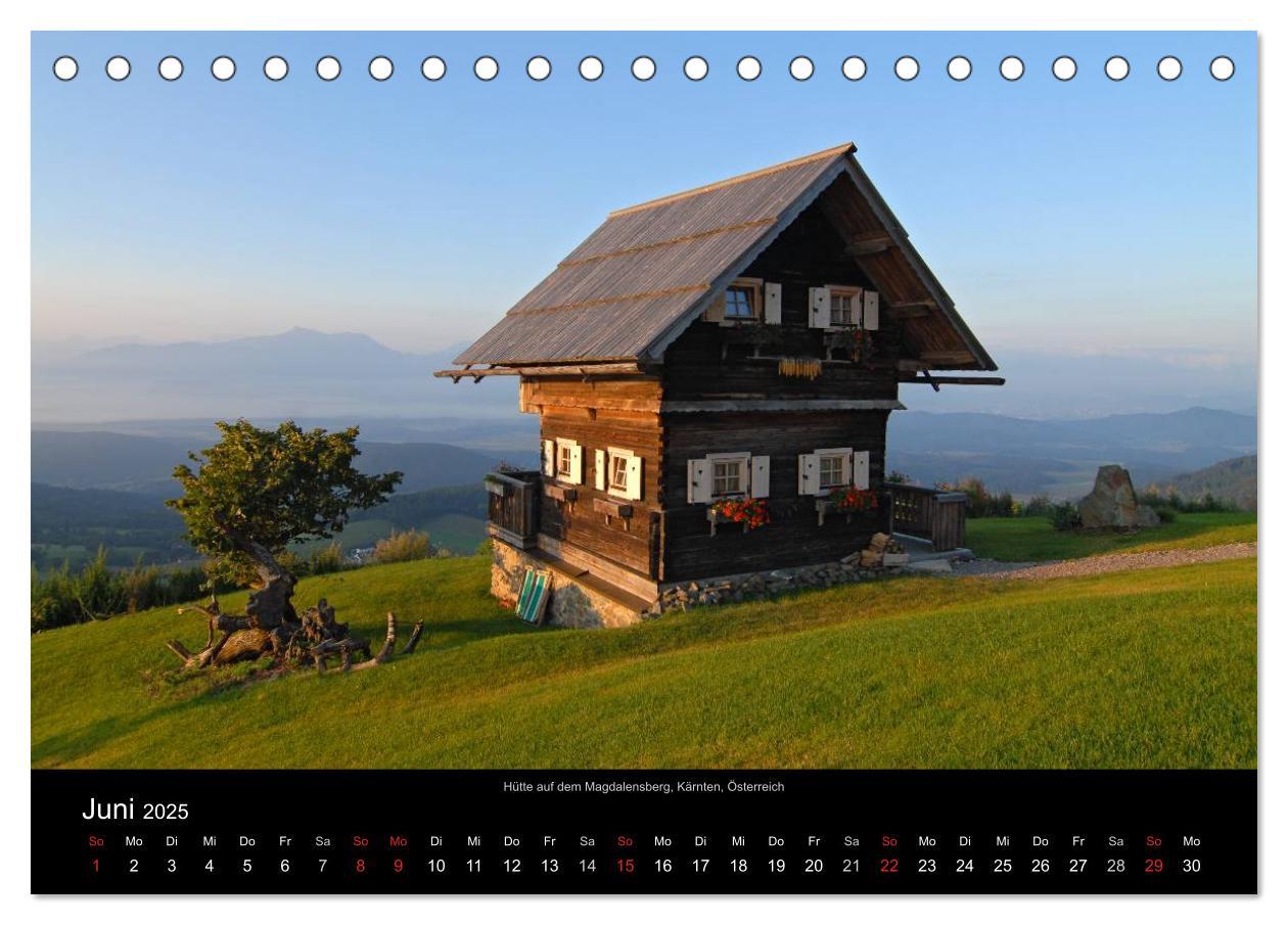 Bild: 9783435648689 | Alpen (Tischkalender 2025 DIN A5 quer), CALVENDO Monatskalender | 2025