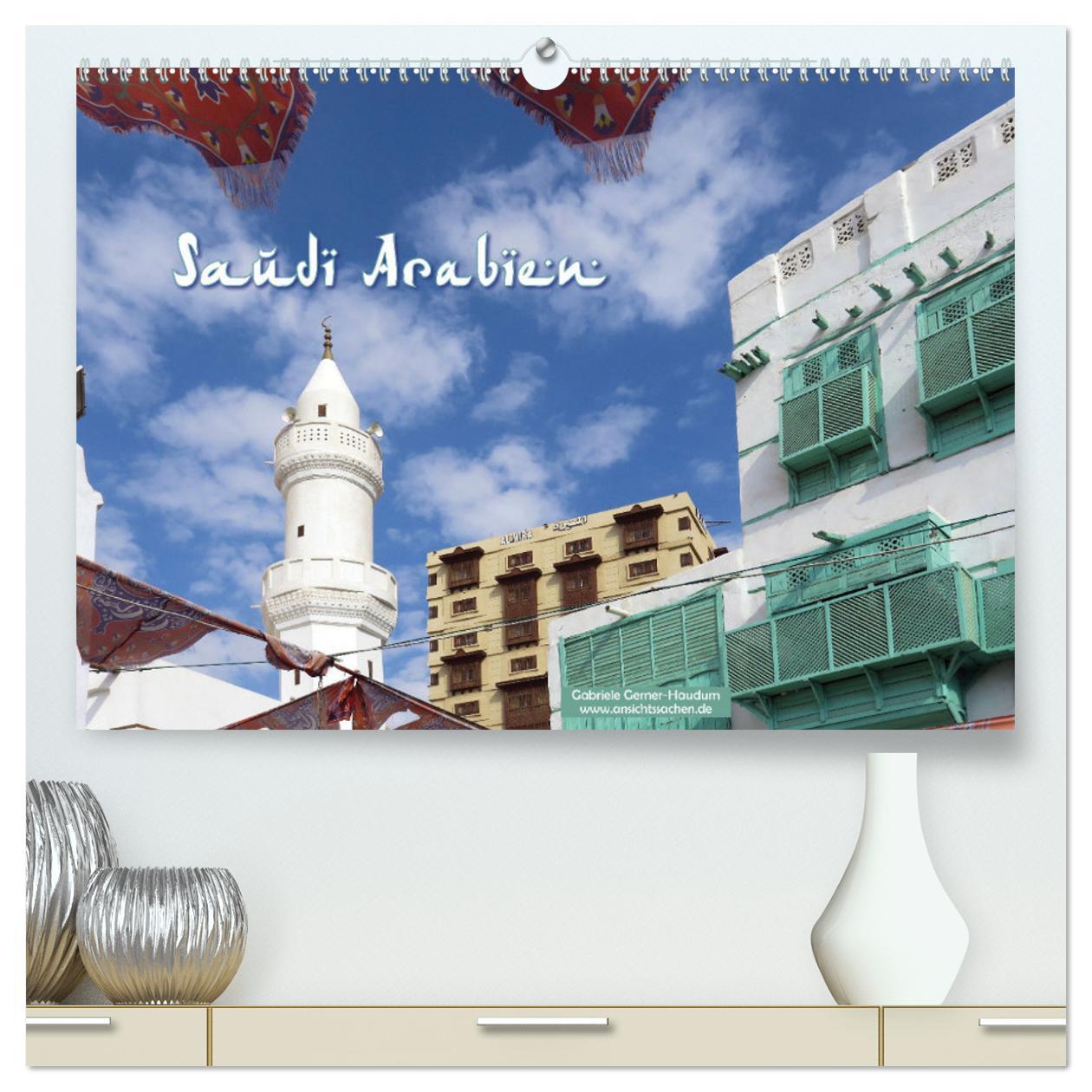 Cover: 9783435161607 | Saudi-Arabien (hochwertiger Premium Wandkalender 2025 DIN A2 quer),...