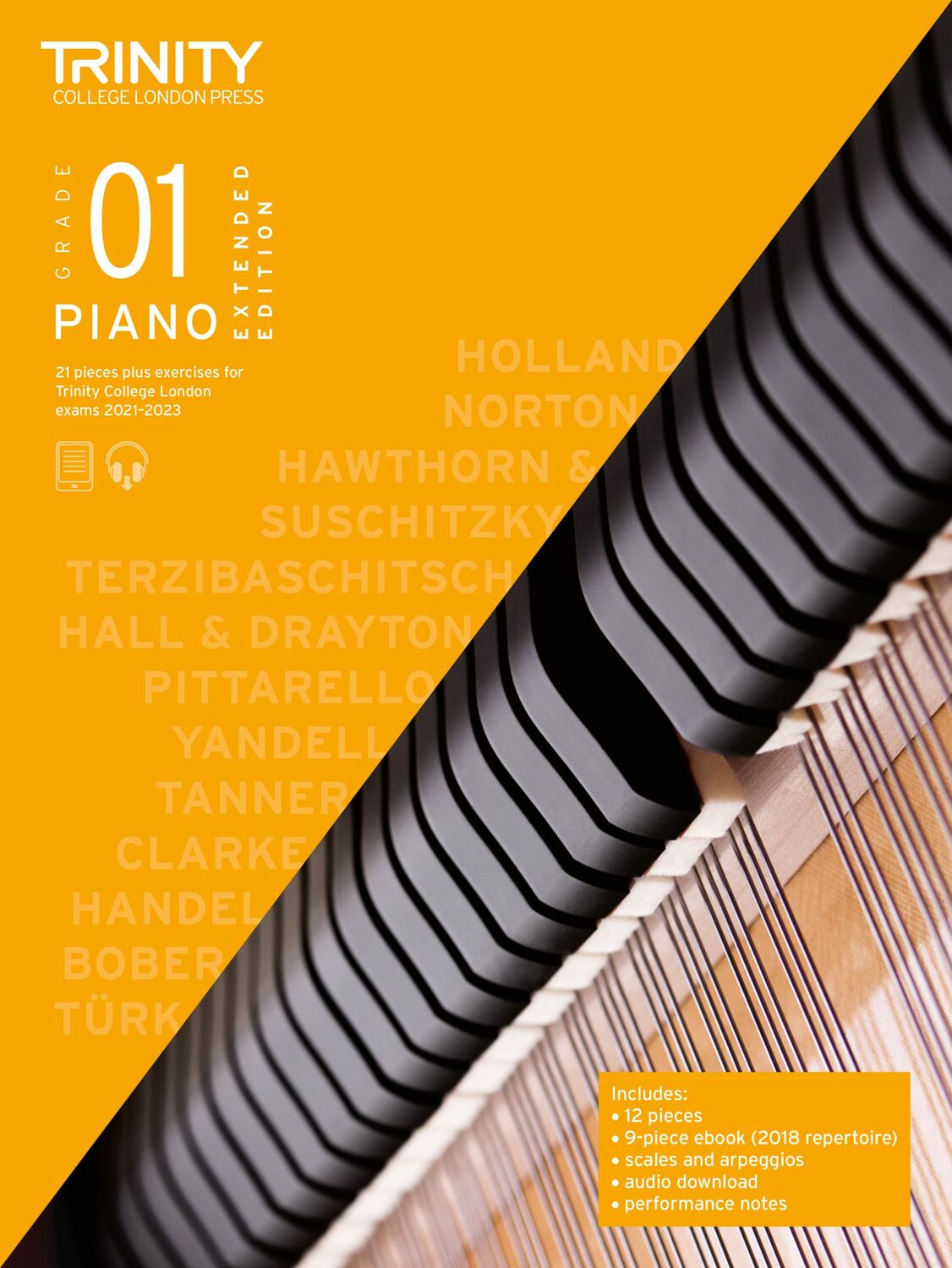 Cover: 9780857369291 | Piano Exam Pieces &amp; Exercises 21-23 Grade 1 Ext Ed | London | Deutsch