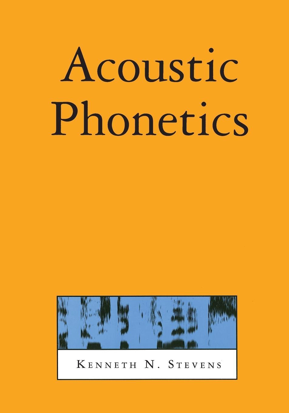 Cover: 9780262692502 | Acoustic Phonetics | Kenneth N. Stevens | Taschenbuch | Paperback