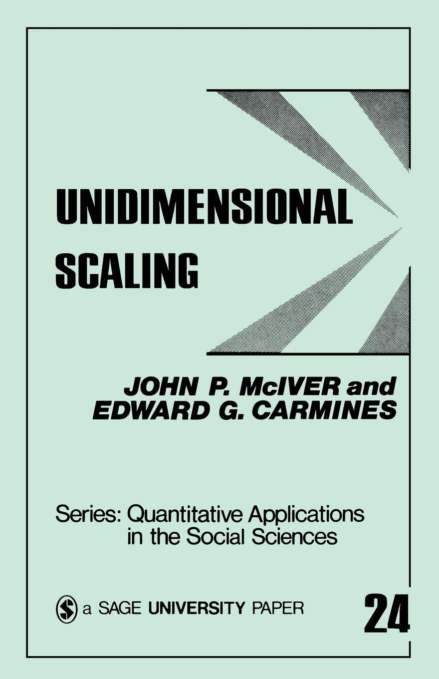Cover: 9780803917361 | Unidimensional Scaling | John P. McIver (u. a.) | Taschenbuch | 1981