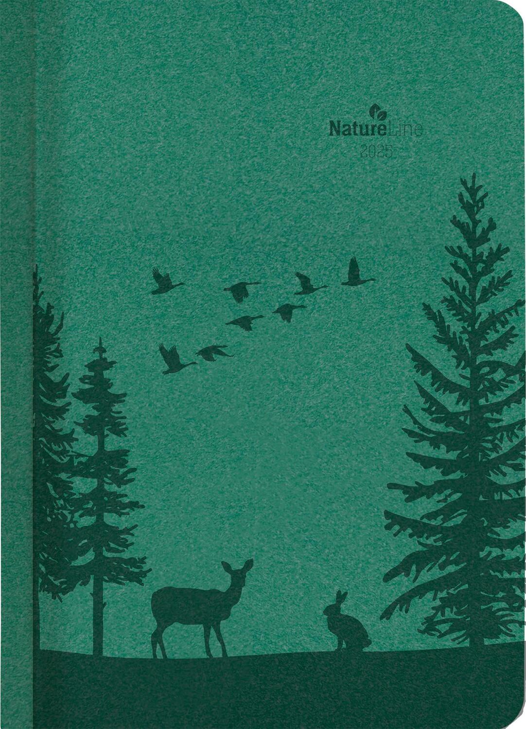 Cover: 4251732343507 | Buchkalender Nature Line Forest 2025 - Taschen-Kalender A5 - 1 Tag...