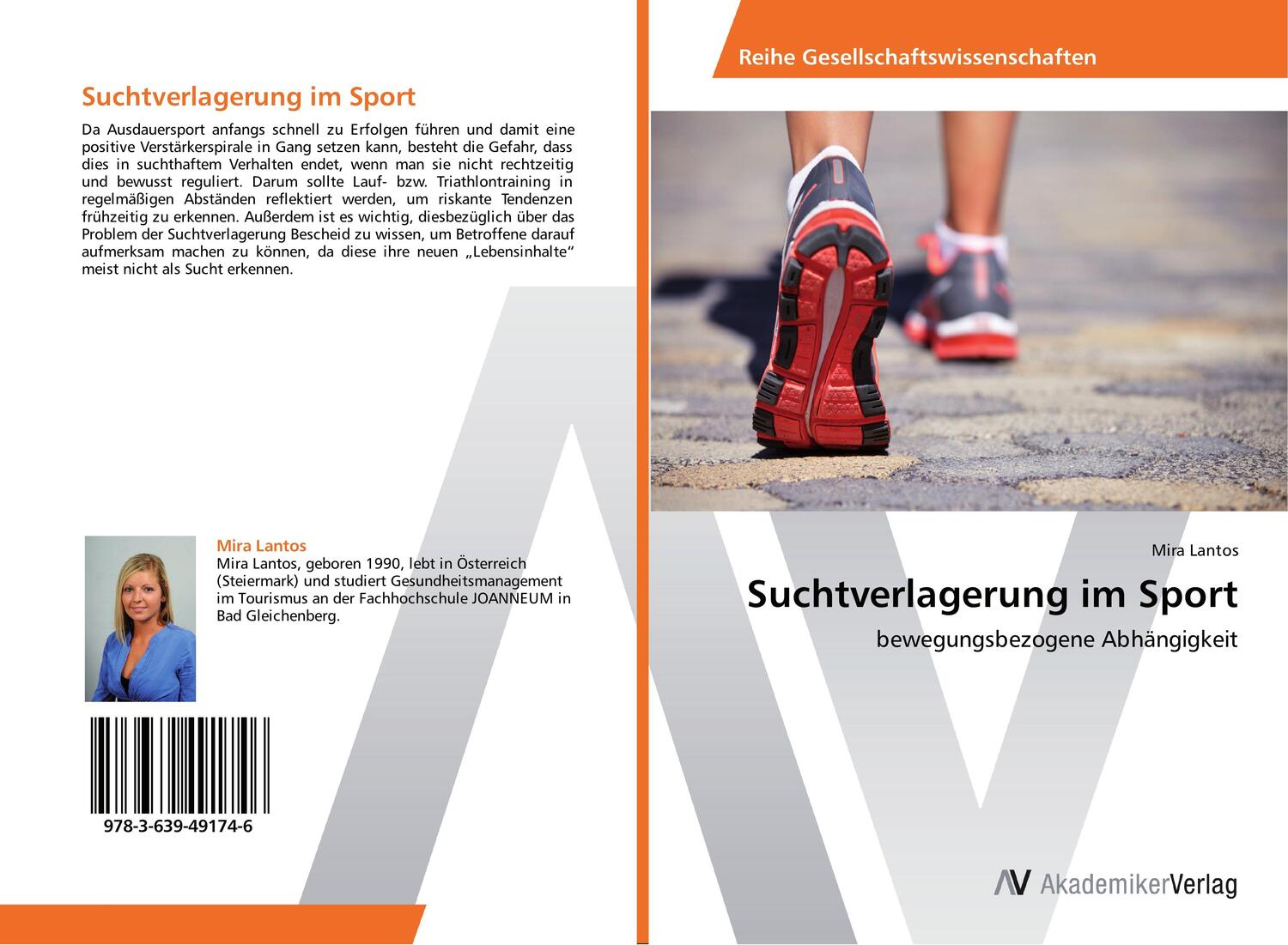 Cover: 9783639491746 | Suchtverlagerung im Sport | bewegungsbezogene Abhängigkeit | Lantos