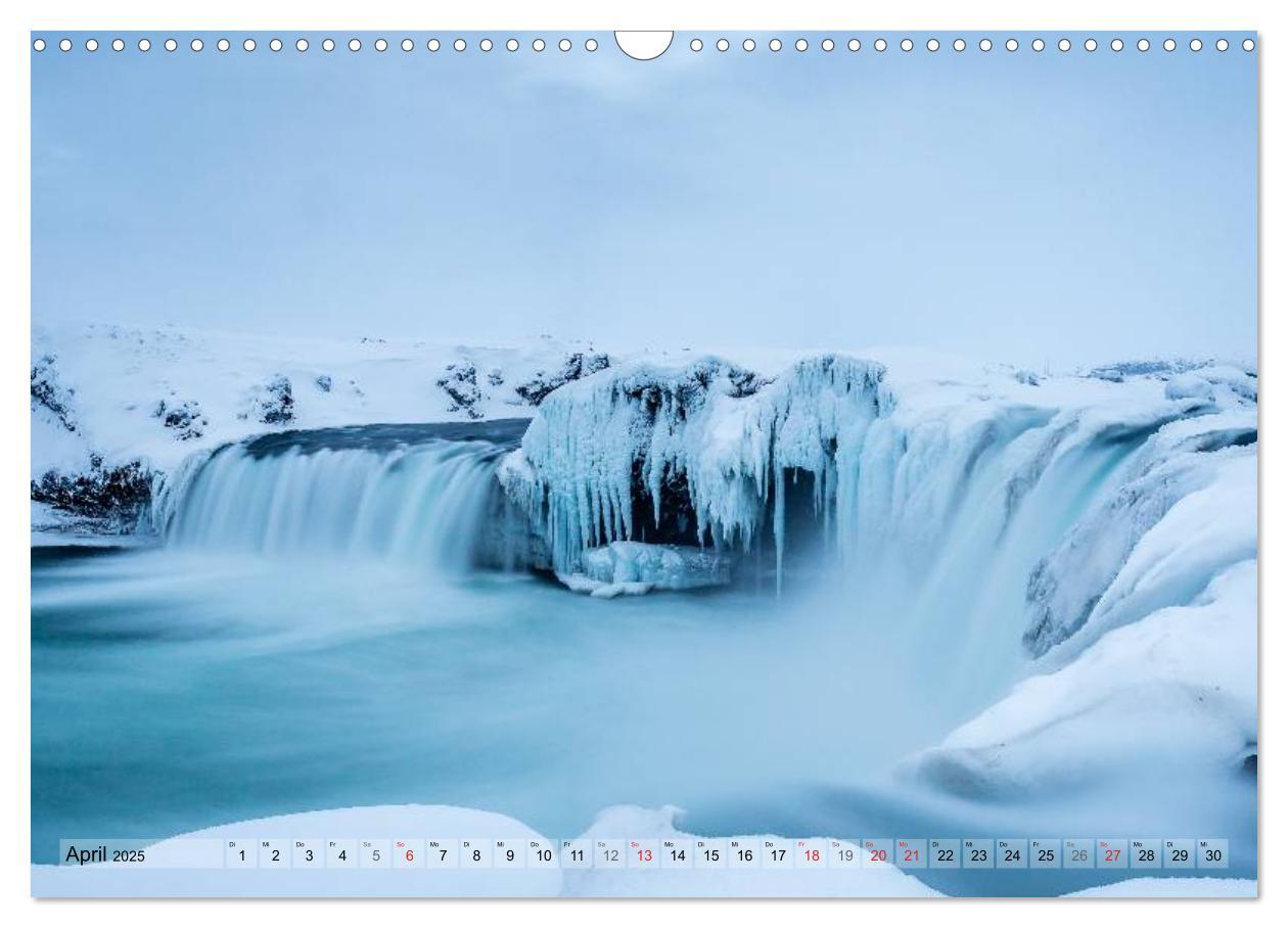 Bild: 9783435484058 | Island im Winter (Wandkalender 2025 DIN A3 quer), CALVENDO...