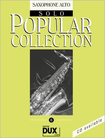Cover: 4031658116306 | Popular Collection 6 | Altsaxophon solo | Arturo Himmer | Buch