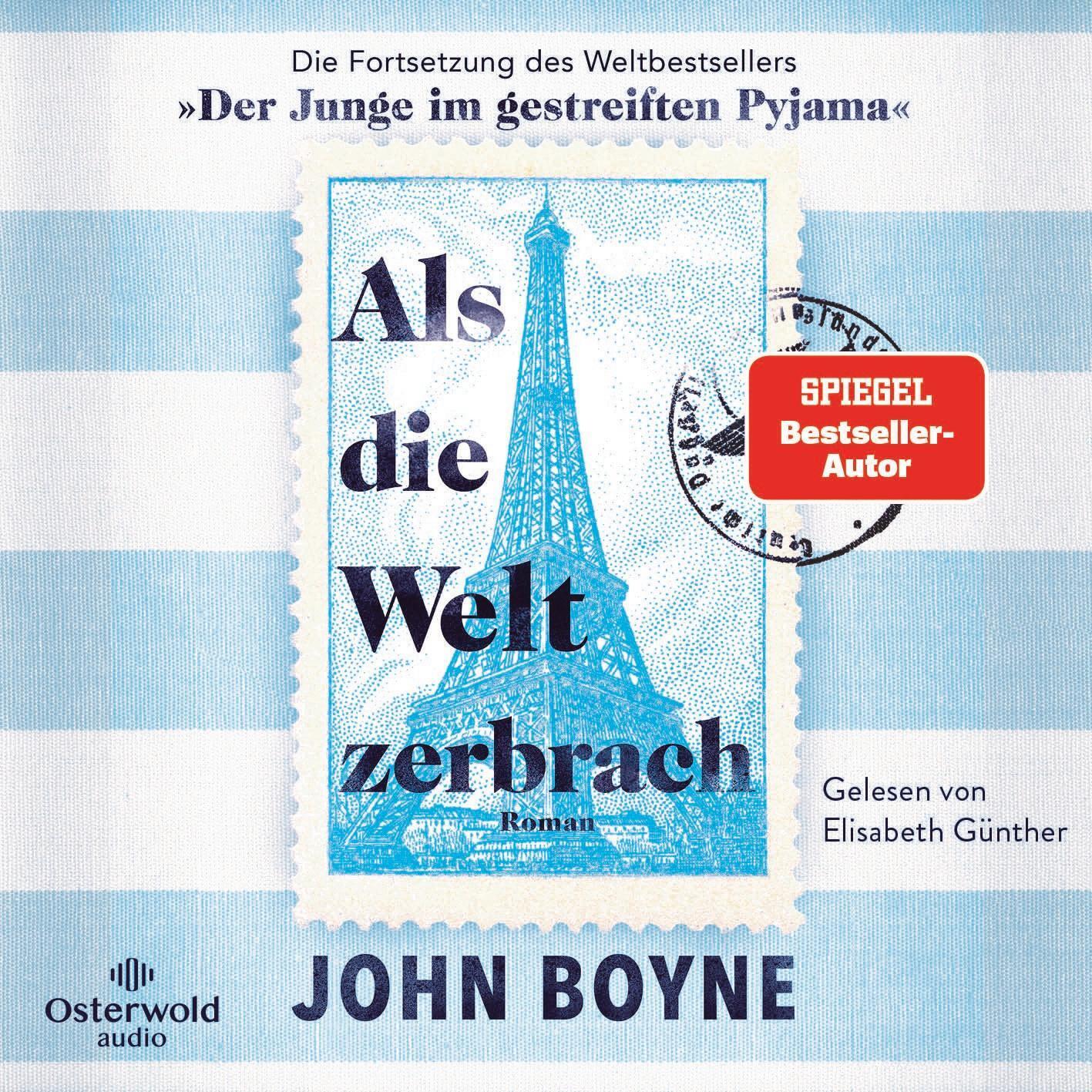 Cover: 9783869525723 | Als die Welt zerbrach | 2 CDs | John Boyne | MP3 | Deutsch | 2022