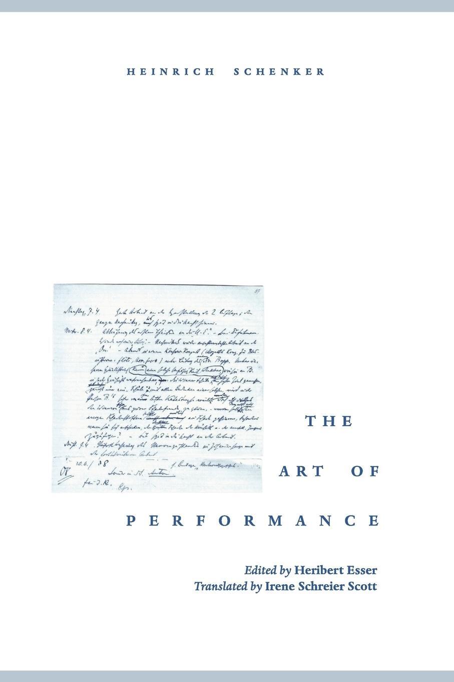 Cover: 9780195151510 | The Art of Performance | Heinrich Schenker | Taschenbuch | Paperback