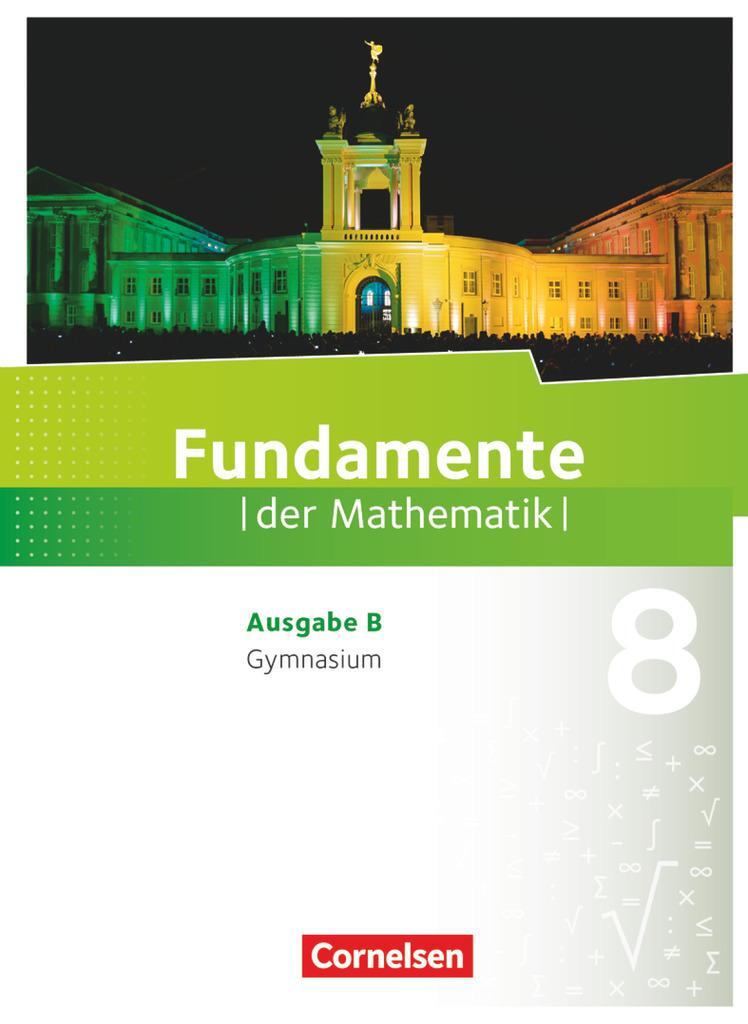 Cover: 9783060092352 | Fundamente der Mathematik 8. Schuljahr. Schülerbuch Gymnasium...